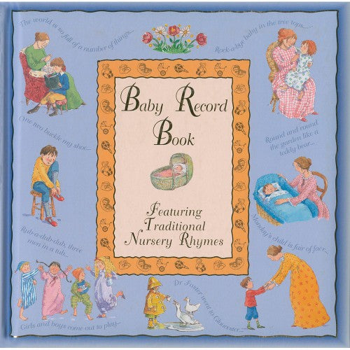 Baby Record Book Blue by Janet Brown