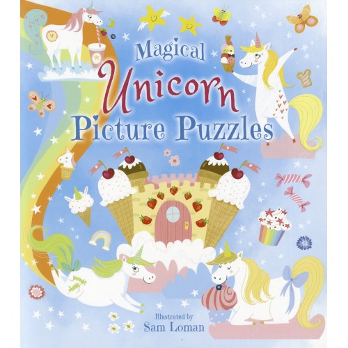 Magical Unicorn Picture Puzzles by Sam Loman