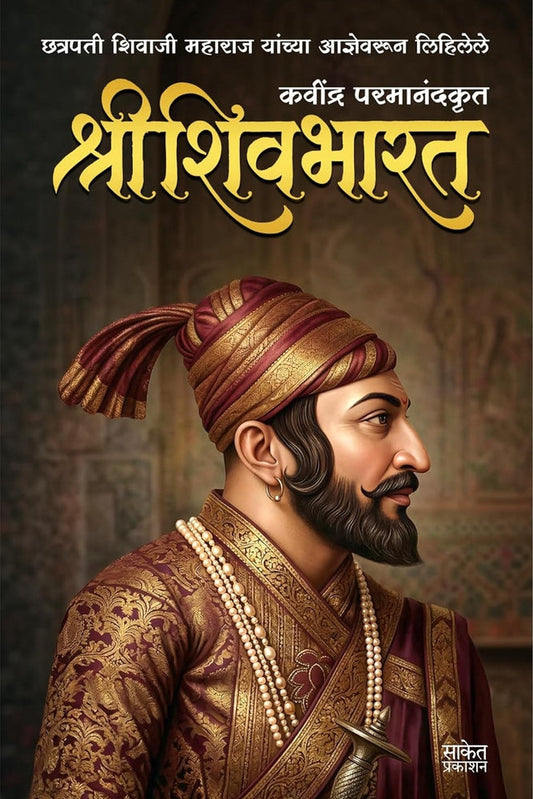 Shree Shivbharat Book In Marathi, Kavi Parmanand Kavindra Books Shri Shiv Bharat Granth श्री शिवभारत कवि परमानंद श्रीशिवभारत Shivcharitra Chhatrapati Shivaji Maharaj छत्रपती शिवाजी महाराज by Kavindra Paramananda