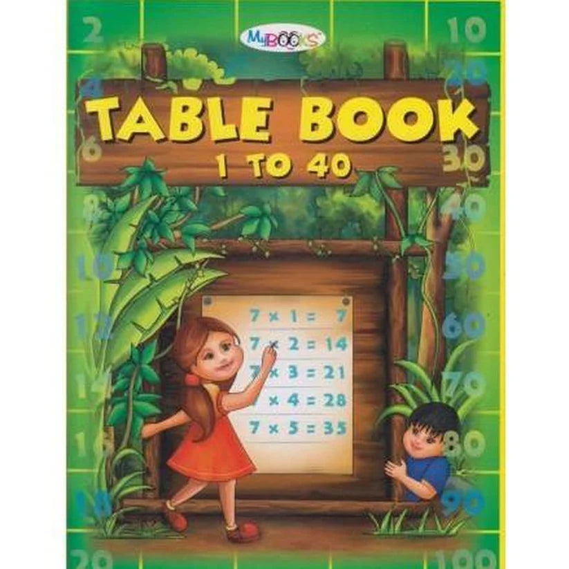 Table Book 1 To 40 – PAYAL BOOKS
