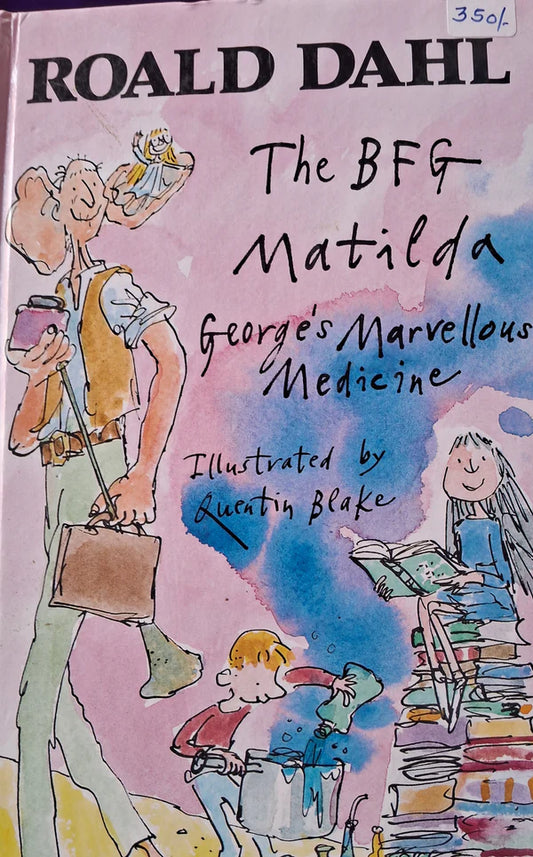 Roald Dahl The BFG Matilda George's Marrellous Medicine