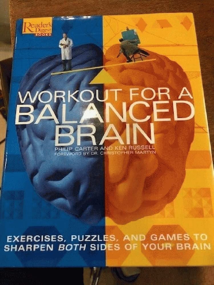 Workout For A Balanced Brain Hardcover by Ken Russell Philip Carter