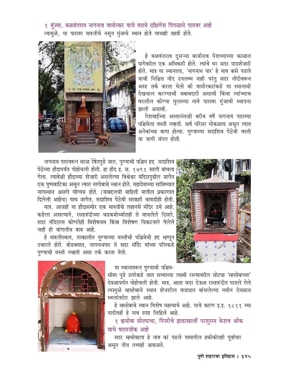 Pune Shaharacha Itihas By Avinash Sowani पुणे शहराचा इतिहास  डॉ. अविनाश सोवनी