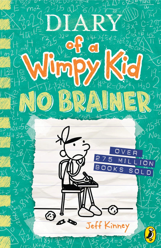 Diary Of A Wimpy Kid: No Brainer (Book 18) BY Jeff Kinney