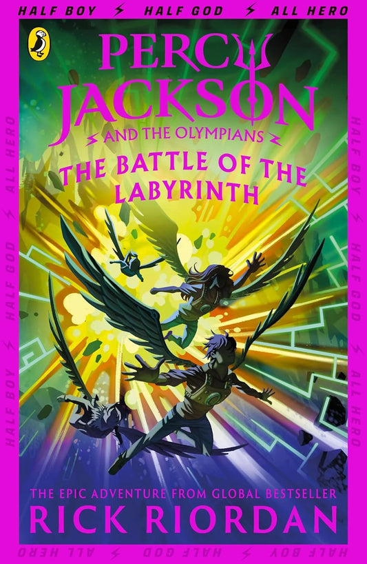 Percy Jackson And The Battle Of The Labyrinth (Book 4) BY Rick Riordan