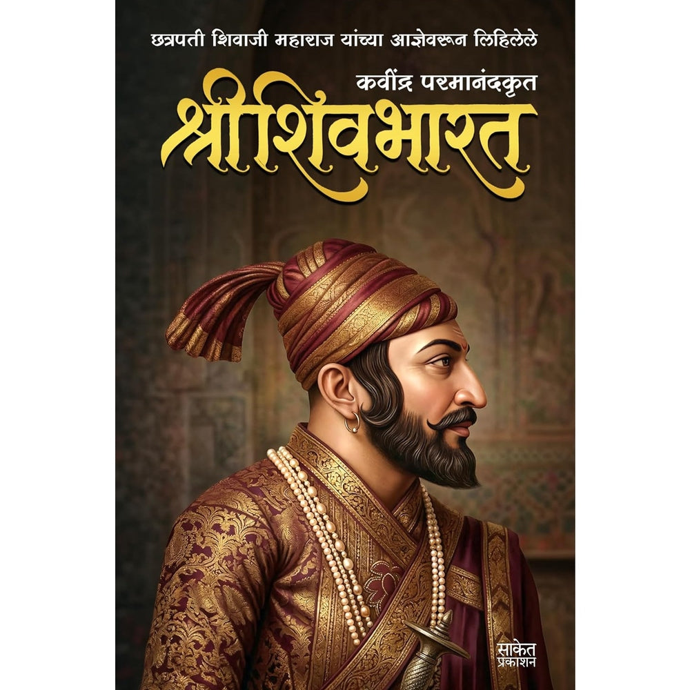 Shree Shivbharat Book In Marathi, Kavi Parmanand Kavindra Books Shri Shiv Bharat Granth श्री शिवभारत  कवि परमानंद श्रीशिवभारत Shivcharitra Chhatrapati Shivaji Maharaj छत्रपती शिवाजी महाराज  by Kavindra Paramananda