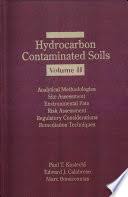 Hydrocarbon Contaminated Soils, Volume 2