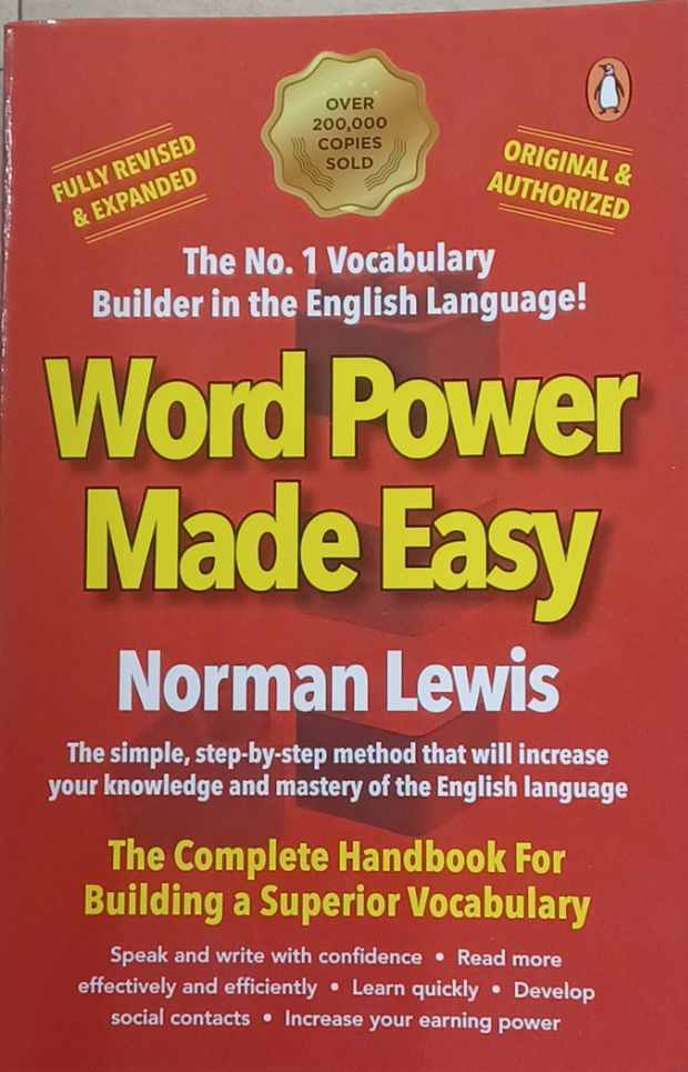 Word Power Made Easy by norman lewis